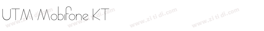 UTM Mobifone KT字体转换